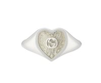 Ringe Gucci Dame Interlocking G in Silber YBC645544003013 - YBC645544003013